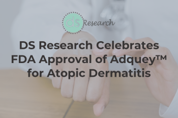 DS Research Celebrates FDA Approval of Adquey™ for Atopic Dermatitis